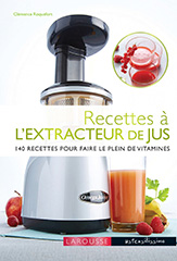 Livre recettes A Lextracteur De Jus